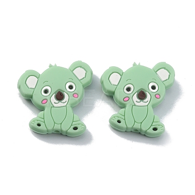 Food Grade Eco-Friendly Silicone Beads LS-SIL-WH0010-03F-1
