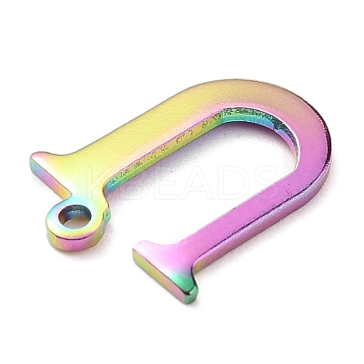 Ion Plating(IP) 304 Stainless Steel Charms STAS-H112-U-M-1