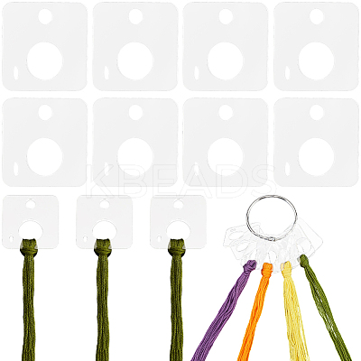3 Bags Acrylic Thread Winding Boards AJEW-GF0011-67C-1