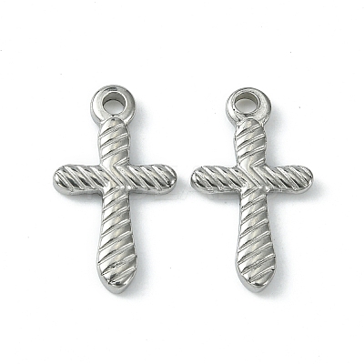 Non-Tarnish 304 Stainless Steel Pendants STAS-F294-01F-P-1