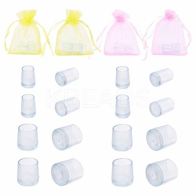 8Pair PVC High Heel Stoppers Protector FIND-GF0002-08B-1