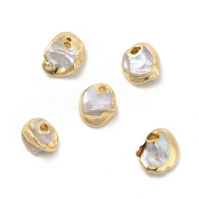 Baroque Natural Keshi Pearl Nuggets Charms PEAR-P004-62KCG-1