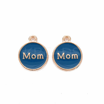 Mother's Day Alloy Enamel Charms LS-ENAM-T016-11C-RS-1