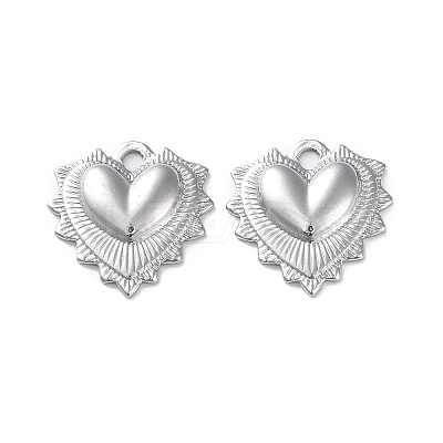 Non-Tarnish 304 Stainless Steel Pendants STAS-P324-04P-1