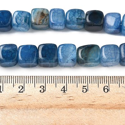 Natural Dragon Veins Agate Beads Strands G-G177-E02-05-1