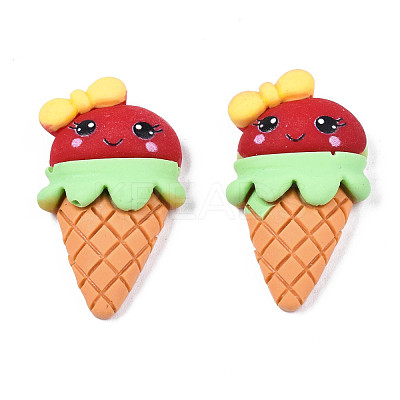 Opaque Resin Cabochons CRES-S308-015-1