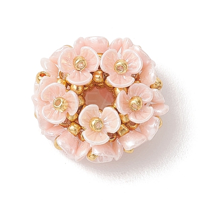Resin Imitation Pearl Beads PALLOY-MZ01261-1