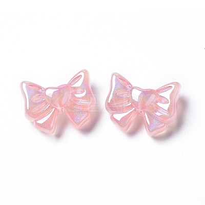 Transparent Acrylic Beads LACR-K004-02-1