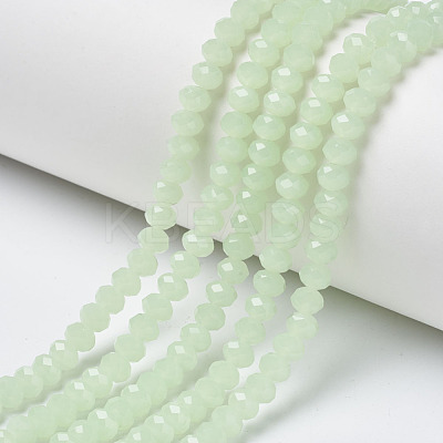Glass Beads Strands EGLA-A034-J6mm-D01-1