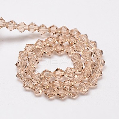 Transparent Glass Beads Strands EGLA-A039-T2mm-D12-1