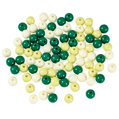 10G Opaque Acrylic Beads SACR-TADJ0001-03B-1