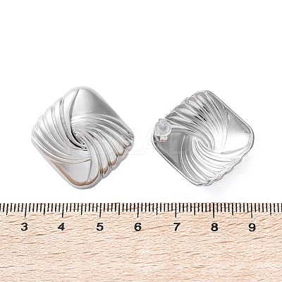 304 Stainless Steel Stud Earrings for Women EJEW-K306-01P-1