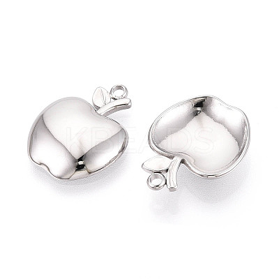 304 Stainless Steel Pendants STAS-T065-74P-1