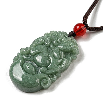 Natural Jadeite Pendant Necklaces LS-G-H306-05-07-1