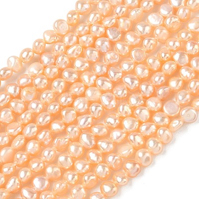 Natural Cultured Freshwater Pearl Beads Strands PEAR-C004-19B-03-1