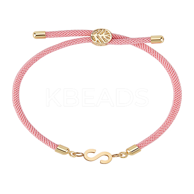 1Pc Adjustable Nylon Cord Slider Bracelets for Women BJEW-LP0001-32S-03-1