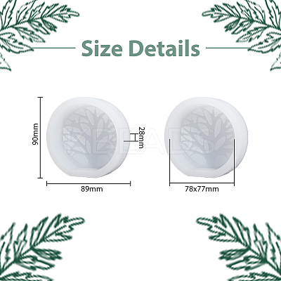 Candle Food Grade Silicone Molds DIY-WH0349-54-1