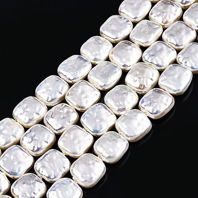ABS Plastic Imitation Pearl Beads Strands KY-N015-02-A05-1