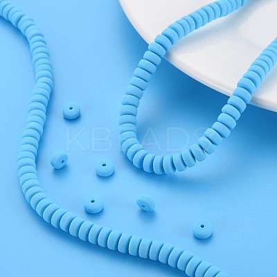 Handmade Polymer Clay Beads Strands LS-CLAY-N008-95-1