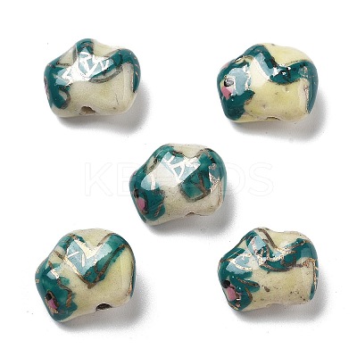 Handmade Porcelain Beads PORC-L079-15-1