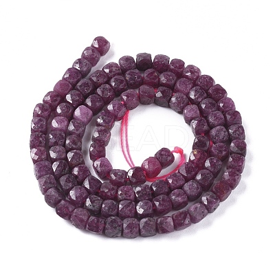 Natural Ruby Beads Strands G-L537-018B-1