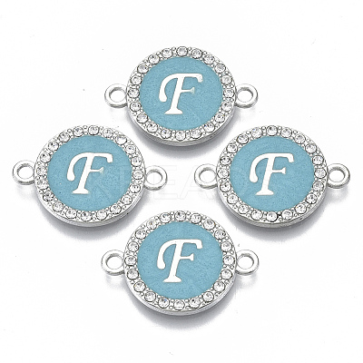 Alloy Enamel Links Connectors LS-ENAM-TAC0003-01S-06F-1