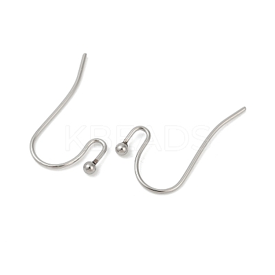 Non-Tarnish 316 Surgical Stainless Steel Earring Hooks X-STAS-M288-04P-1