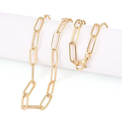 Brass Paperclip Chains MAK-S072-13B-G-1