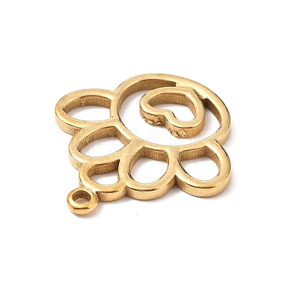 304 Stainless Steel Pendants STAS-I334-04G-1