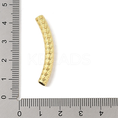 304 Stainless Steel Curved Tube Beads STAS-M071-03J-G-1
