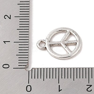 Tibetan Style Alloy Pendants TIBE-Q090-21AS-1