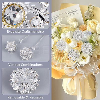 DIY Flower Bouquet Decoration Kits DIY-SP0006-60P-1