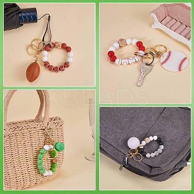 Silicone Beads Pendant Decoration KEYC-SW00016-04-1