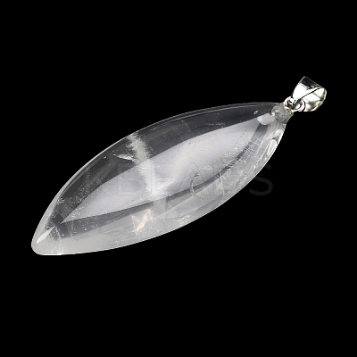Natural Quartz Crystal Big Pendants G-F820-06R-1