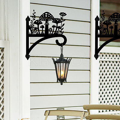 Iron Hanging Plant Hanger Bracket HJEW-WH0095-006-1