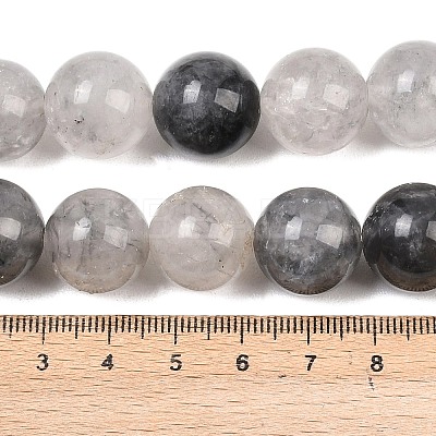 Natural Cloudy Quartz Beads Strands G-L648-A09-16mm-1