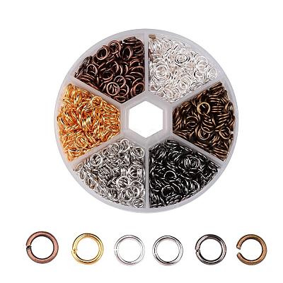 1 Box Brass Open Jump Rings KK-X0060-6mm-1