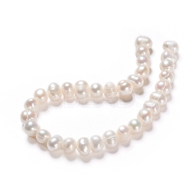 Natural Cultured Freshwater Pearl Beads Strands PEAR-I004-06-01A-1