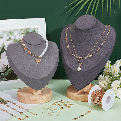 DIY Chain Bracelet Necklace Making Kit DIY-PH0017-38A-1