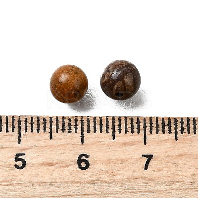 Natural Mixed Gemstone Sphere Beads G-S117-6mm-M-1