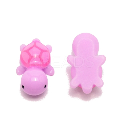 Mini Tortoise Resin Display Decorations RESI-WH0015-19A-03-1