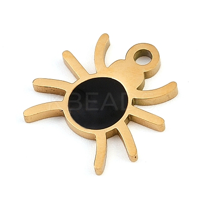 Halloween Theme 304 Stainless Steel Charms STAS-C140-02B-G-1
