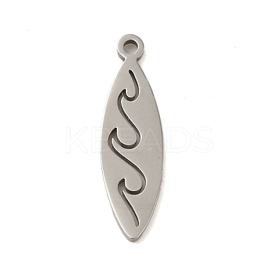 Non-Tarnish 304 Stainless Steel Pendants STAS-S123-03P-06-1