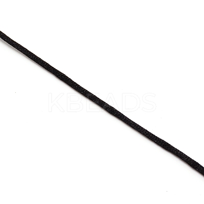 Polyester Satin Rattail Cord OCOR-WH0066-43O-1