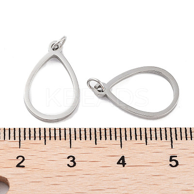 Non-Tarnish 304 Stainless Steel Pendants STAS-G324-01F-P-1