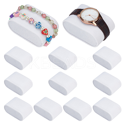 Lint Cloth Bracelet Pillow Jewelry Displays BDIS-WH0008-03B-1