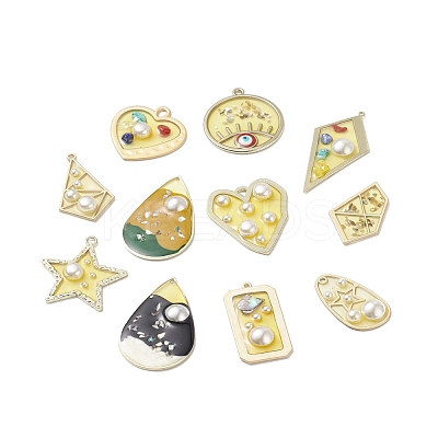 Epoxy Resin Pendants RESI-XCP0001-84-1
