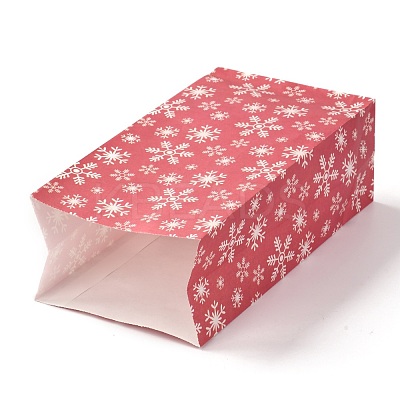 Christmas Theme Rectangle Paper Bags CARB-G006-01B-1