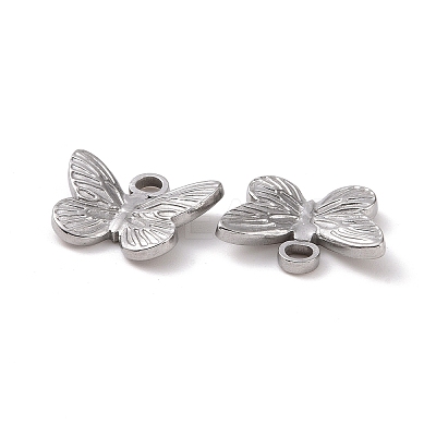 Non-Tarnish 304 Stainless Steel Charms X-STAS-C059-04P-1