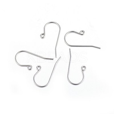 316L Stainless Steel Earring Hooks X-STAS-P210-20P-1